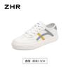 Zapatos Blancos Zhr para Mujer Verano 2025 Nuevos Malla Transpirable Una Pierna Suaves Planos Casuales Suela Versátil Entrenamiento Moral Zapatos para Mujer
