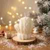 Velas Aromáticas de Árvore de Natal, Velas Artesanais com Fragrância Atmosférica, Velas Moldadas Simuladas para o Natal