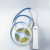 Tira de Luz LED con Sensor de Movimiento Corporal, Caja de Baterías, Tira de Luz Inteligente Cob, Luz para Armario, Luz para Escaleras, Nueve Tipos de Iluminación