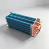 Evaporador de Congelador Comercial Tipo Aletas Intercambiador de Calor de Refrigeración Película Azul Evaporador Anticorrosión para Gabinetes de Conservación de Enfriamiento
