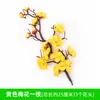 Ramas Simuladas de Flor de Ciruelo, Flores de Cera, Flores de Durazno, Flores Secas, Ramos de Flores Artificiales de Plástico, Decoraciones para Jarrones de Sala de Estar, Decoración para el Hogar de Interior