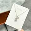 Collar de Plata Esterlina S925 para Mujer Colgante de Calabaza de Circonita Super Brillante Cadena para Clavícula Moda Versátil Elegante Cadena Colgante de Alta Gama
