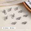 Nova Joalheria para Unhas Transfronteiriça Metal Cobra Tridimensional Decoração de Unhas Acessórios de Arte para Unhas em Formato de Cobra Joias de Unha Vestíveis Venda por Atacado