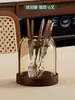 Juego de Tenedores para Fruta de Alta Calidad con Estilo Vintage, Acero Inoxidable, Cucharas de Lujo para Postre y Café, y Tarro de Almacenamiento