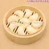 Pão de Leite Cozido Simulado Flor de Comida Rolo de Brinquedo Restaurante Xiaolongbao Adereços Decorativos Modelo Jardim de Infância Crianças Pão Falso