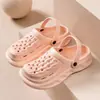 Zuecos de exterior para mujer y hombre, pantuflas, pantuflas de verano para mujer, ropa de estar para hombre, pantuflas de EVA para pareja, sandalias.
