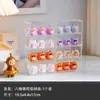 Caja de Almacenamiento Linda Bubble Mart Caja Ciega Pequeña Transparente Exhibidor de Muñecas Apilable Estante de Almacenamiento para Adornos Millet
