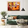 Pintura de diamantes 5D DIY, diamantes completos, animal, gato, pintura de mosaico, punto de cruz, pintura de diamantes completos, decoración, fábrica, venta al por mayor