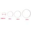 Accesorios de joyería de acero inoxidable directo de fábrica soldadura de alfiler bandeja para gemas broche bandeja de disco hebilla de joyería DIY