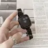 Adecuado para Apple Watch 7/8/9/10 Se, Correa de Acero Inoxidable con Cintura Delgada y Siete Perlas Estrelladas
