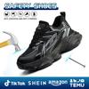 Zapatos de Seguridad Transfronterizos para Mujer Antiaplastastamiento y Antipenetración Cuatro Estaciones Puntera de Acero Zapatos de Seguridad para Hombre Zapatos de Seguridad