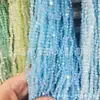 Cuentas de cristal para pastel redondas de 4 mm, obleas, doble vidrio plano, accesorios para joyería hechos a mano, aretes, collar, pasador, diadema DIY