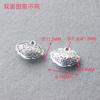 Cerradura de larga vida colgante de seguridad de 100 años accesorios de plata de Xizang joyería vintage colgante de collar DIY Suerte Suerte Suerte cerradura