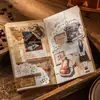 Pacote de Adesivos Dia Lindo - Série Café - Decoração de Diário com Tema Café Vintage - 40 Adesivos Incluídos - 6 Designs