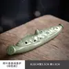 Queimador de Incenso Criativo de Folha de Lótus com Fio para Casa Interior Quarto Queimador de Incenso Caixa de Incenso de Agarwood Sândalo Ornamentos de Inserção de Incenso para Mesa de Chá Chinesa