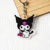 Chaveiro Pingente Charm Sanrio Kuromi Desenho Animado Fofo Chaveiro DIY Pequeno Presente Geração Mais Jovem Casal