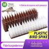 Espícula anti-pássaro de plástico 30cm quatro fileiras de espícula anti-gato anti-pássaro fornecimento transfronteiriço espícula anti-escalada de varanda espícula repelente de pássaros elétrico