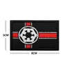 Série Star Wars Braçadeira Bordada Jedi Knight Velcro Patch de Moral Adesivo para Mochila
