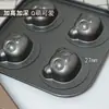 Bandeja de Assar Madeline Panda Desenho Animado Estilo Japonês Acessório de Bebida da Moda Molde de Bolo Urso 3D Temperatura Ambiente