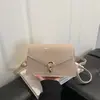 Bolso Pequeño Cuadrado con Hebilla Retro 2026 Nuevo Simple Popular Estilo Coreano Moderno Simple Bolso Pequeño de Hombro Cruzado para Viajes