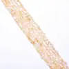 Piedra Natural Irregular Agujero Recto Forma de Cuentas Hechas a Mano DIY Collar Pulsera Colgante con Cuentas Accesorios de Joyería
