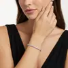 Pulsera de tenis de moissanita de plata S925 para mujer, estilo nuevo, pulsera unisex chapada en oro y plata, artículo más vendido para ventas transfronterizas, en stock