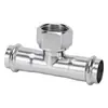 Codo de crimpado con rosca interna de acero inoxidable 304 Foshan, codo de crimpado con rosca interna reductor, codo de crimpado con rosca interna de diámetro igual