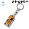 Cortador de Unha de Epóxi Cristalizado Processamento de Sinalização Adesivo Impressão Personalizada Chaveiro Logo Etiqueta PVC Anti-risco Fábrica