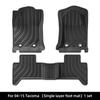 Adequado para Tapetes de Carro Toyota Tacoma 04-24, Tapetes de Chão Tpe Resistentes a Manchas, Tapetes Traseiros tipo Balde, Transfronteiriço