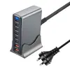 Cargador Pd de Nitruro de Galio de 670W Adaptador de Escritorio Multifuncional de 635W Nuevo Cargador Pd Transfronterizo de 530W