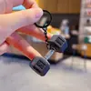Llavero Colgante Mini Mancuerna de Fitness Creativo Llavero para Coche Bolsos Colgante Pequeño Deportivo Venta al por Mayor