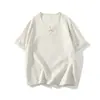 Camiseta de Linho Estilo Verão 2026 para Homens, Estilo High-End Old Money, Top Casual de Linho de Algodão Ramie com Gola V de Manga Curta