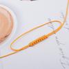 Hilo de oro tejido hecho a mano linterna nudo de borla anillo de tracción nudo de loto pequeña joyería semiacabado DIY cuerda de mano cordón accesorios