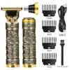 Cortador de Cabelo Elétrico T9 Transfronteiriço Aparador de Cabelo Elétrico Lâmina de Escultura Cabeça de Óleo Lâmina para Cabeça Raspada Aparador de Cabelo