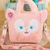 Bolsa de Peluche Kuromi Sanrio Linda al por Mayor, Bolsa Portátil de Muñeca para Maquillaje, Muñeco para Máquina de Garra Infantil, Regalo de Cumpleaños
