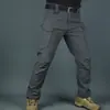 TEMU Comércio Exterior Transfronteiriço Spot Calças Cargo Camufladas Soltas Masculinas para Uso Externo Resistentes ao Desgaste Respiráveis com Bolsos Multifuncionais