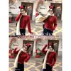Chaqueta de punto tipo cárdigan para mujer, Otoño e Invierno, Suéter trenzado 2025, Nuevo estilo universitario, Top suave y relajado