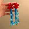 Brincos de Franja Borboleta Estilo Chinês Novo para o Appointment de Primavera Brincos Longos Populares de Alta Qualidade Brincos Stud para Mulheres