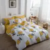 Juego de ropa de cama de tres piezas, juego de regalo, sábana de algodón con aloe vera, funda de edredón, juego de sábanas de cuatro piezas, fabricante mayorista de dropshipping