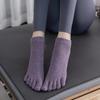 Meias de Cinco Dedos, Meias Profissionais para Esportes e Fitness no Chão, Meias de Pilates, Meias de Yoga Respiráveis, Meias com Dedos Separados, Antiderrapantes