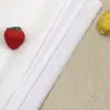 Forro de falda blanco forro elástico blanco boca forro dorado bolsa cortina de un solo lado suave y duro con pegamento
