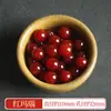 Piedra Natural Grado Coleccionista Ágata Roja Cuentas Sueltas Collar Pulsera de Cuentas DIY Pulsera de Hilo para la Mano Accesorios de Joyería de Cuentas Wenwan