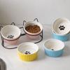 Una generación de cuenco para el pelo cuenco de arroz para gatos para proteger la vértebra cervical cuenco para perros para evitar que se vuelque cuenco para beber para mascotas comida para gatos para comer cuenco de comida para gatos