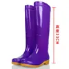 Botas de lluvia de algodón hasta la mitad de la pantorrilla, forradas de polar, zapatos impermeables, cubrezapatos de goma, botas de agua, para mujer, adulto, de caña alta, cálidos, invierno