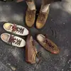 Nueva colección de otoño para mujer de zapatillas de entrenamiento alemanas de suela gruesa que aumentan la altura, zapatillas retro versátiles estilo Forrest Gump con suelas blandas para uso casual