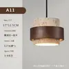 Sala de Té Estilo Japonés, Estilo Wabi-Sabi, Estilo Antiguo, Restaurante Bar Huangdong, Lámpara Colgante, Iluminación Retro de Diseñador en Piedra, Mesa de Comedor
