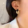 Pendientes minimalistas geométricos en forma de diamante, nuevos pendientes de malla de cristal de moda y únicos, estilo popular en línea, pendientes de alta gama y lujosos, al por mayor