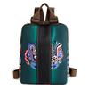 Mochila feminina 2023 nova personalizada estampada estilo étnico leve moderna para todas as ocasiões bolsa de tecido de nylon para viagem