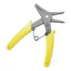 Pinzas para anillos de retención de doble uso multiusos, pinzas multifuncionales dos en uno para anillos de retención internos y externos, herramienta de extracción de anillos de retención de resorte, pinzas de expansión