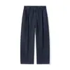 Pantalones Rectos Anchos Vintage para Hombre G-stone con Cintura Elástica en la Espalda, Pantalones Casuales de Corte Holgado de Moda para Hombre